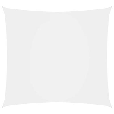 VidaXL Zonnescherm rechthoekig 3,5x5 m oxford stof wit