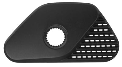 Voetsteunplatenset Bobike One junior - zwart Voetsteunplatenset Bobike One junior - zwart