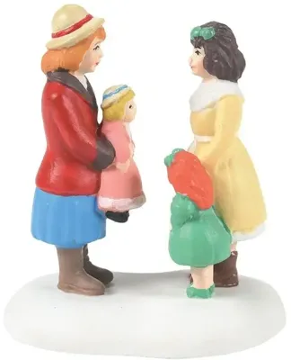 Girls with Their Dolls - Dickens Village