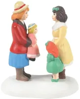 Girls with Their Dolls - Dickens Village - thumbnail