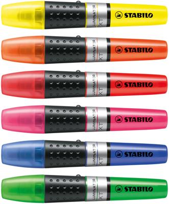 STABILO LUMINATOR markeerstift, rood