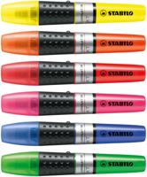 STABILO LUMINATOR markeerstift, rood - thumbnail