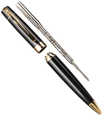 Sheaffer SF-E2932551 Balpen 300 Glossy Black Gold Tone Sheaffer SF-E2932551 Balpen 300 Glossy Black Gold Tone