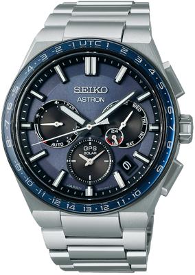 Seiko Astron SSH109J1 herenhorloge GPS, Solar, titanium 43 mm