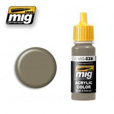 MIG Acrylic RAL 7050 F7 German Grey Beige 17ml MIG Acrylic RAL 7050 F7 German Grey Beige 17ml