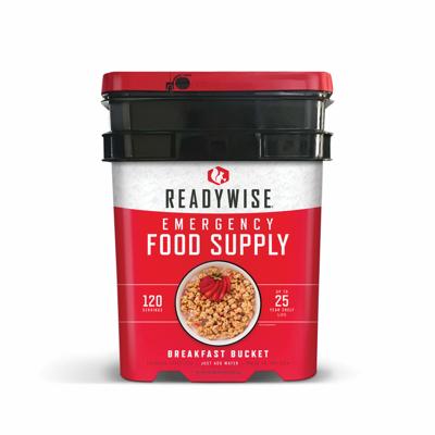 Readywise Readywise 120 porties gevriesdroogde vegetarische ontbijt maaltijden