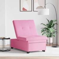 Slaapbank Roze 194 x 67 x 37 cm Stof - thumbnail