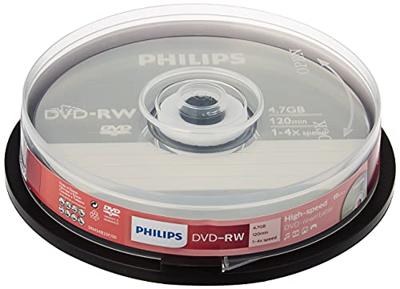 DVD-RW Philips 4.7GB 4x SP (10)