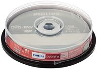DVD-RW Philips 4.7GB 4x SP (10) - thumbnail