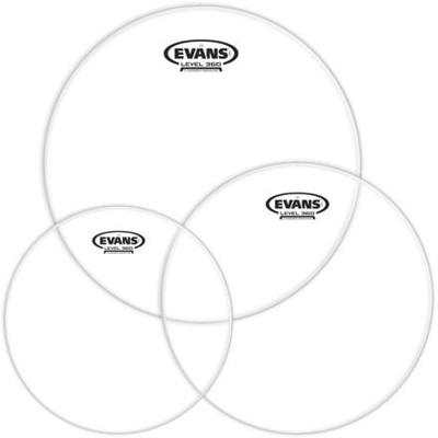 Evans ETP-G2CLR-R G2 Clear Rock Tom Pack 10 12 16 inch Evans ETP-G2CLR-R G2 Clear Rock Tom Pack 10 12 16 inch