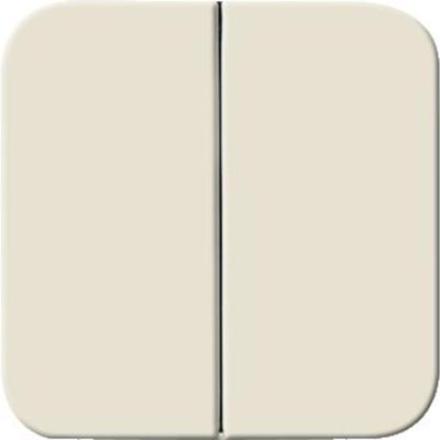 Busch-Jaeger 2-voudige schakelwip Busch-Duro 2000 SI crèmewit 2505-212 Busch-Jaeger 2-voudige schakelwip Busch-Duro 2000 SI crèmewit 2505-212