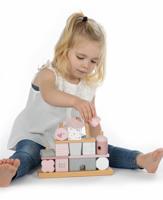 Label Label Stapelhuis roze - thumbnail