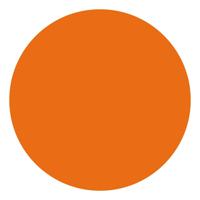 Creativ Company Textile color dekkende textielverf - oranje, 250ml - thumbnail