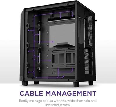 NZXT H6 Flow zwart