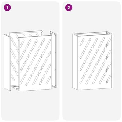 VidaXL Paraplu standaard olijfgroen 28 x 12 x 41 cm staal