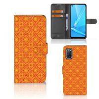 OPPO A72 | OPPO A52 | Telefoon Hoesje | Batik Oranje - thumbnail