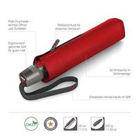 Knirps Folding Duomatic Paraplu T-200 Rood - thumbnail
