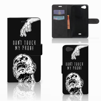 Portemonnee Hoesje Wiko Pulp Fab 4G Zombie Portemonnee Hoesje Wiko Pulp Fab 4G Zombie