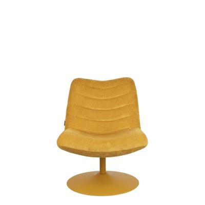 Zuiver Draaibare Fauteuil 'Bubba' kleur Okergeel