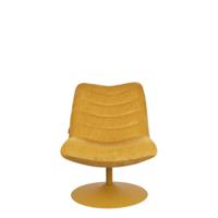 Zuiver Draaibare Fauteuil 'Bubba' kleur Okergeel - thumbnail