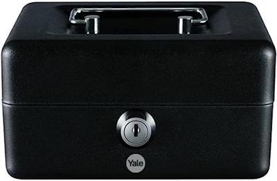 YALE Kassa - Muntvangers - 15 x 12 x 8 cm - Zwart