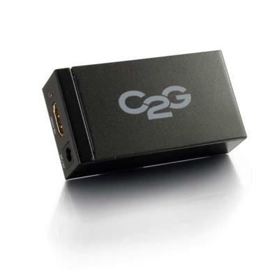 C2G HDMI Vrouwelijke naar DisplayPort-Vrouwelijke Adapter Converter met Voedingsadapter