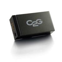 C2G HDMI Vrouwelijke naar DisplayPort-Vrouwelijke Adapter Converter met Voedingsadapter - thumbnail