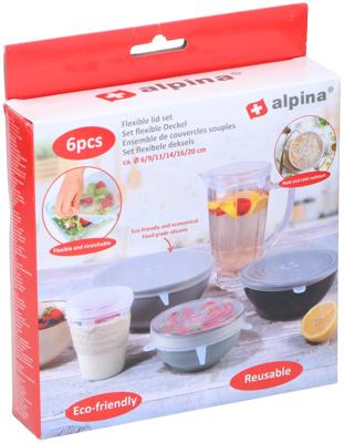 Alpina Flexibele dekselset 6-delig
