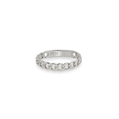 Dames ring 24KAE 12421S/54 14 Zilverkleurig