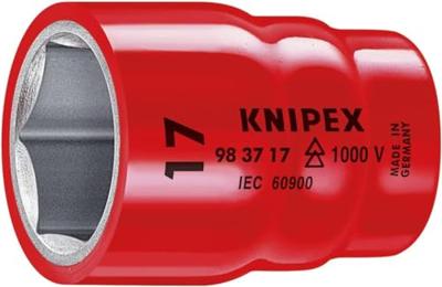 Knipex Dop voor ratel 3/8 " - 10 mm VDE - 98 37 10 - 983710 Knipex Dop voor ratel 3/8 " - 10 mm VDE - 98 37 10 - 983710