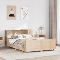Bedframe zonder matras massief grenenhout 150x200 cm - thumbnail