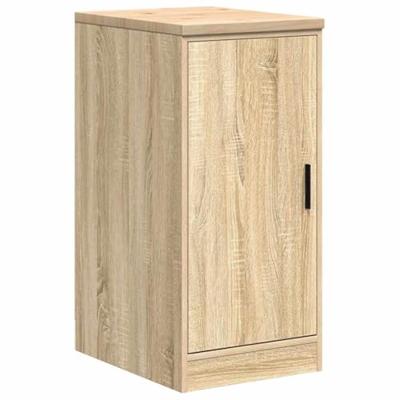 Garagekast 40x51x85 cm massief grenenhout sonoma eikenkleurig