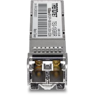 TRENDnet TEG-10GBSR 10G-SR SFP+ module, multi-mode, LC transceiver module, tot 550 m