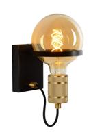 Lucide OTTELIEN - Wandlamp - Ø 17,7 cm - 1xE27 - Zwart - thumbnail