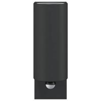 VidaXL Buitenwandlampen 2 st met sensors gegoten aluminium zwart - thumbnail