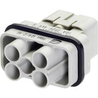 HARTING 09120063041 Pin-inzetstuk Han® Q 4 + 2 + PE Crimpen 1 stuk(s) - thumbnail
