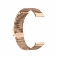Xiaomi Mi Watch / Xiaomi Watch 2 / Xiaomi Watch S1 / S2 / S3 / S4 - Milanese bandje met klemsluiting - Champagne goud - thumbnail
