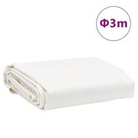 Dekzeil 600 g/m 3 m wit - thumbnail