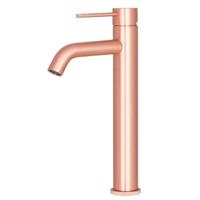 Best Design Best-Design "Lyon-Nerola" Hoge-Wastafelmengkraan Rose'-Mat-Goud - thumbnail