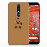 Nokia 3.1 Plus Telefoonhoesje met Naam Baby Hyena - thumbnail