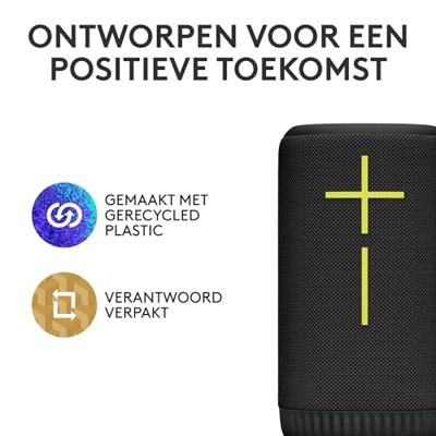 Ultimate Ears Everboom Bluetooth luidspreker Waterdicht, Stofdicht, Spatwaterdicht, Draagbaar Zwart