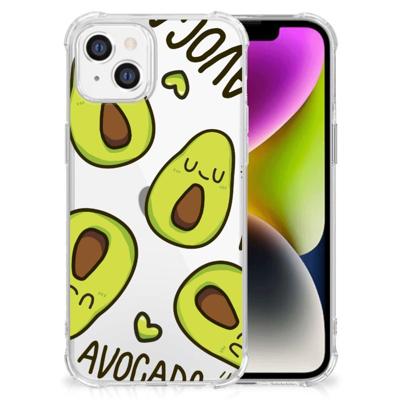 iPhone 14 Stevig | Bumper Hoesje | Avocado Singing iPhone 14 Stevig | Bumper Hoesje | Avocado Singing