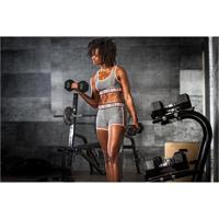 Dumbell hexagon 22,5 kg - thumbnail