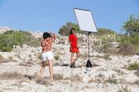 Manfrotto LL LR81101R Skylite Rapid Fabric Small 110x110cm 0.75 stop Diffuser - thumbnail