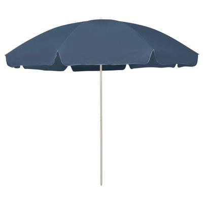 VidaXL Strandparasol 300 cm blauw VidaXL Strandparasol 300 cm blauw
