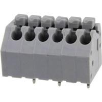 Degson DG250-3.5-10P-11-00AH-1 Veerkrachtklemblok 0.82 mm² Aantal polen 10 Grijs 1 stuk(s) - thumbnail