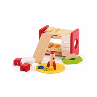 Hape poppenhuis kinderkamer