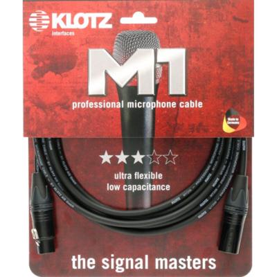 Klotz M1FM1N1000 M1 microfoonkabel met Neutrik XLR 10m Klotz M1FM1N1000 M1 microfoonkabel met Neutrik XLR 10m