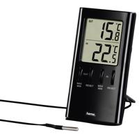 Hama Lcd-thermometer T-350 Zwart - thumbnail