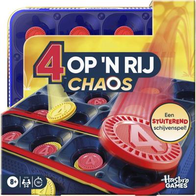 Hasbro Gaming 4 Op Een Rij Chaos Hasbro Gaming 4 Op Een Rij Chaos